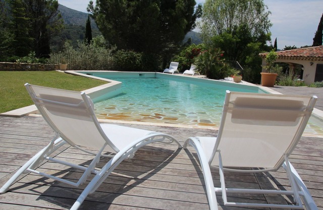 House in Aix countryside with landscaped garden and pool .South of France