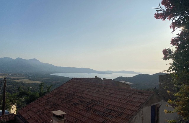 House in the typical village of Lumio