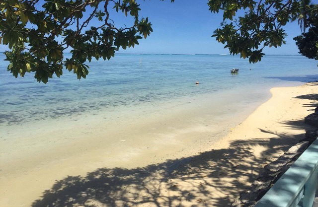 House lagoon in Moorea, sister island of Tahiti