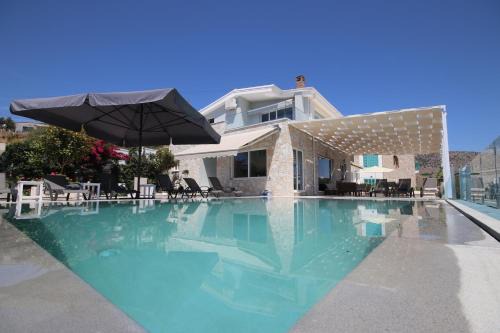 Ionian pool house