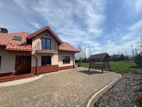 Kalinowski domek z ogrodem Mazury