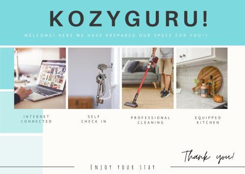 KozyGuru/Penrith/Cosy 4BED House/Free Internet NPE051