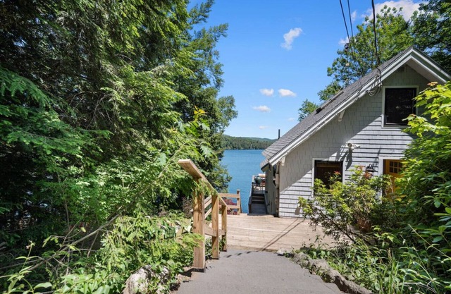 Lake Front Cabin with Private Dock & Amazing Views