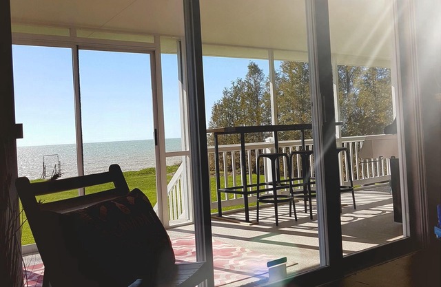 Lakefront Beach House w/Hot Tub, Private Sandy Beach & Stunning Sunsets