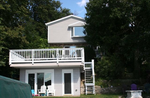 Lakefront Retreat - Private Dock, Fire Pit & Panoramic Sunset Views