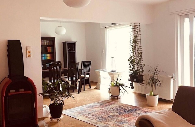 Large apartment with garden in a quiet location