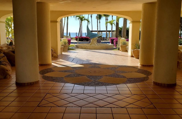 Las Mananitas Ground floor overlooking the Pools and Sea of Cortez! Ocean Front!