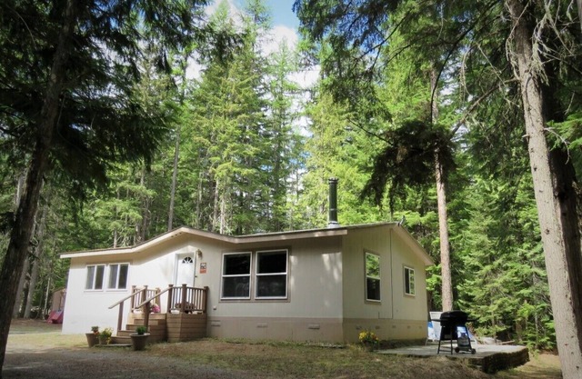 Located in a private wooded area with a lovely creekfront trail to explore.