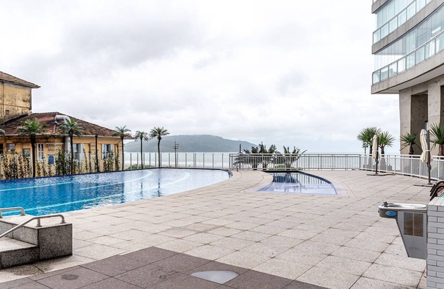 Loft à beira-mar na Praia José Menino, Santos/SP