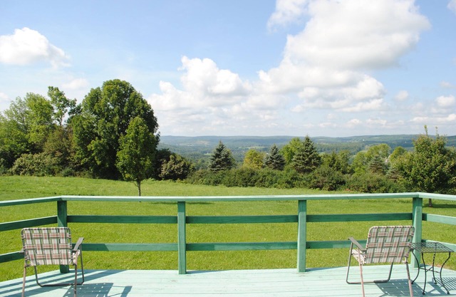 Longview Cottage with views to compliment its name and close to cooperstown
