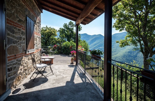 Lovely mountain villa in the Apennines north of Lucca, Tuscany