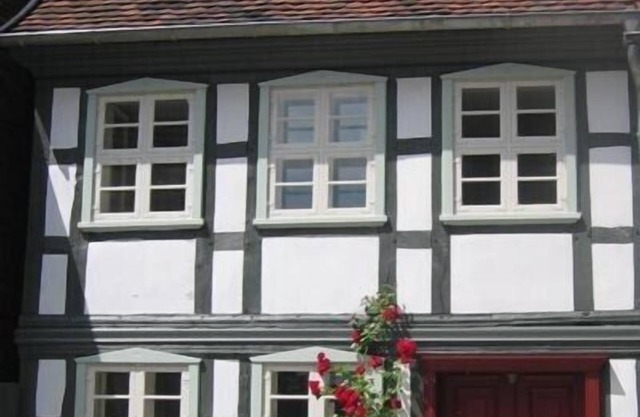 Lovingly restored half-timbered house in a romantic city center location