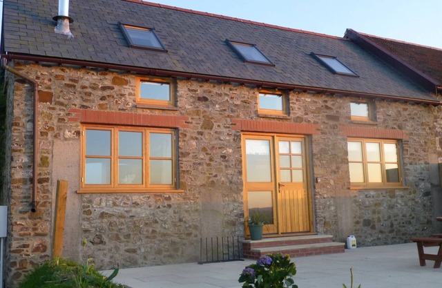 Luxury barn conversion in the heart of North Devon in an 11 acre smallholding