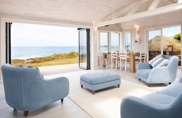 Luxury beachfront chalet with breathtaking views