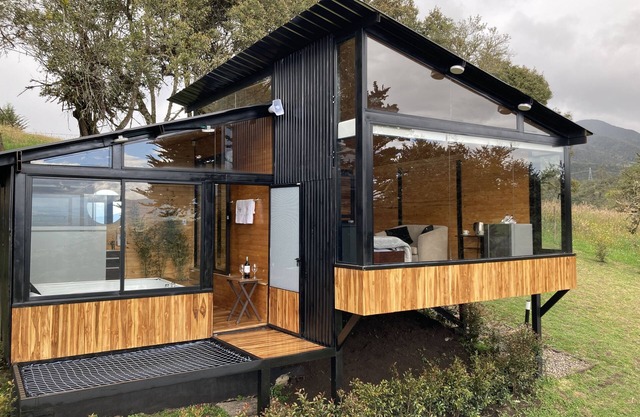 Luxury cabin with Jacuzzi, La Calera, Cund. COL (Meraki Cabin)