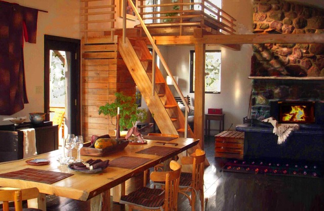 Luxury Chalet Magnifique Peaceful retreat on mountain brook . in Glen Sutton