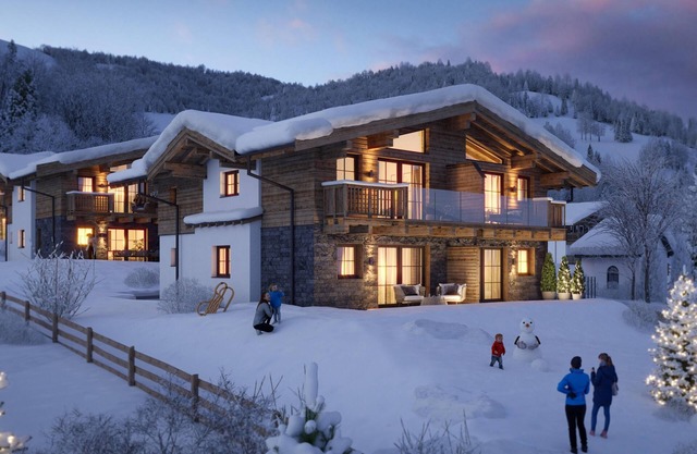 Luxury chalet with sauna right by the ski lift