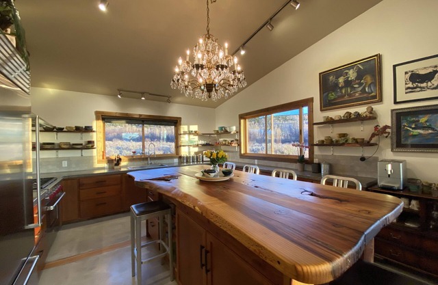 Luxury, custom built home located at the base of the Teton Mountain range.