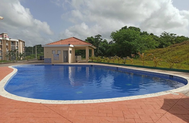 Luxury fourth level apartment with security camera