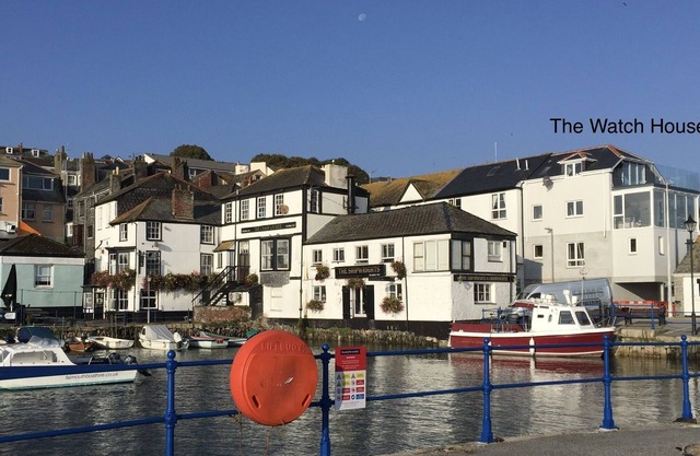 Luxury house on quay with 180 degree panoramic views over harbour and estuary