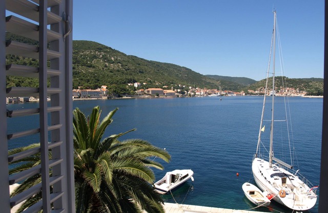 Luxury seafront villa, stunning sea & harbour views, on unspoilt island of Vis