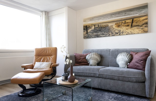 Luxury studio "Duinblick" by the sea in Callantsoog right on the beach
