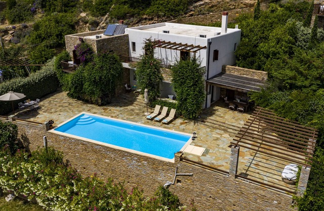 Magnificent Andros Villa | Private Pool & Breathtaking Panoramic Sea View *-10%*