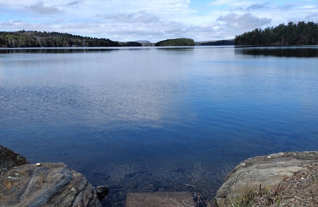 Maine Lake House with gorgeous views, swim, kayak and fish off private dock.