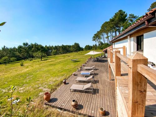 Maison de charme à Mézos avec jardin et terrasse