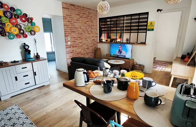 Maison Sorbier - Apartment with garden, terrace and private garage