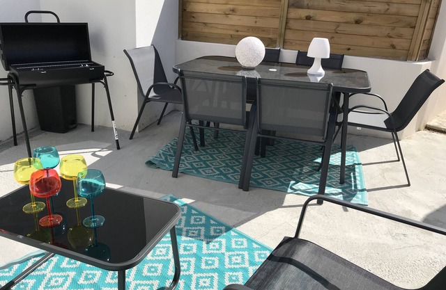 Maisont3 Duplex Avec Cour Privée à 400 Plage
