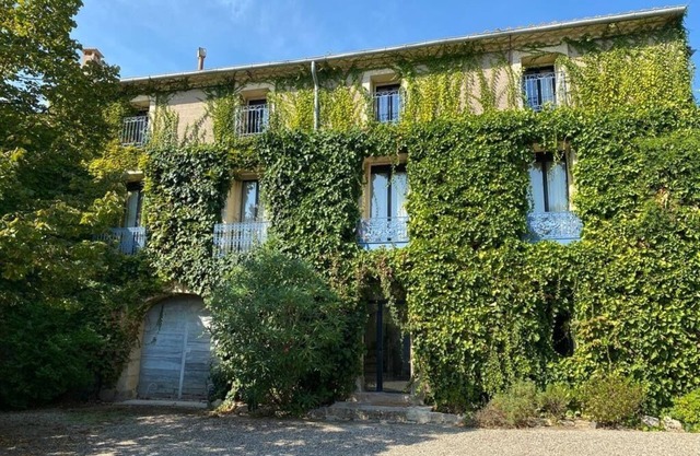 Manor House with private walled garden and pool
