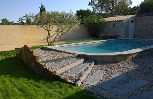 *Mas Les Olivandes* sleeps 10 with heated pool