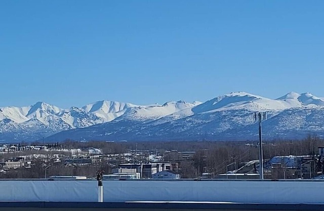 Mid Century Retro Top Floor Studio in Downtown Anchorage with Views