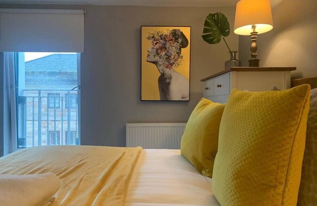 ⭐️ Modern 1 bed flat ⭐️ Merchant City-Free Parking⭐️