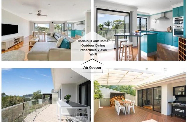 MODERN BEACH HOME, STUNNING VIEW AND GREAT GARDEN