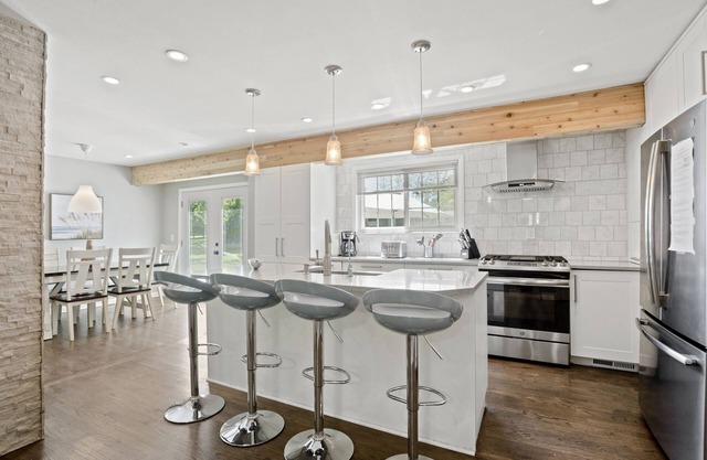 Modern style with nature around, a perfect vacation home