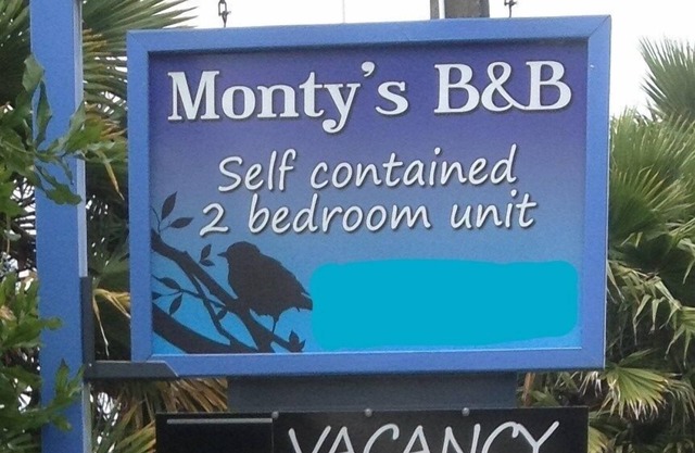 Monty's self-contained unit