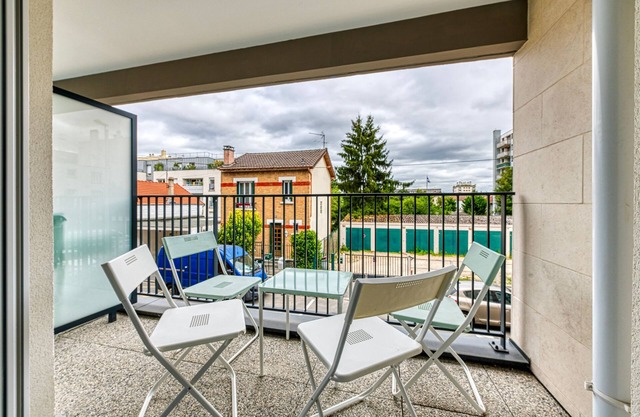 Moulin à Vent A14 - Appt pour 4 avec balcon