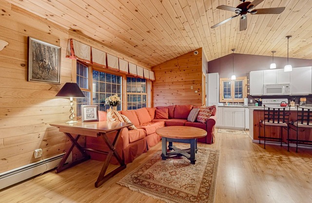 Mountain cabin by skiing with fireplaces & well-equipped kitchen - dog-friendly