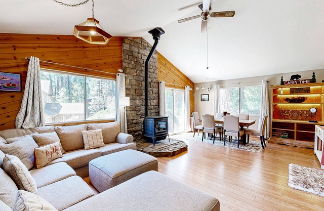 Mountain serenity awaits, your gateway to lakeside relaxation and adventure