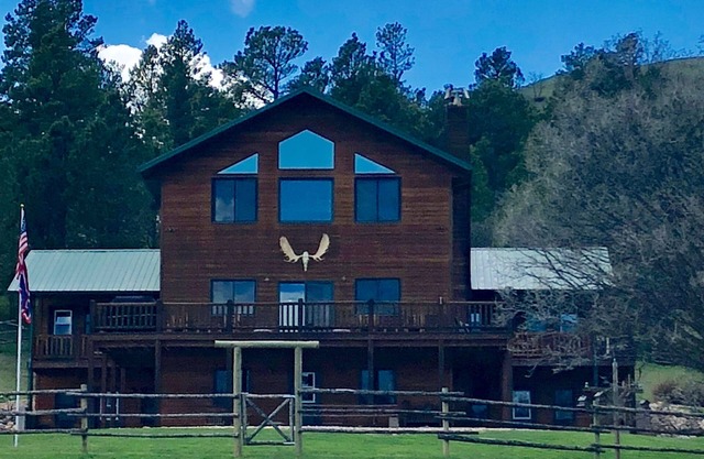 Multi-purpose, secluded lodge with scenic views.