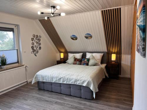 Neues Ferienhaus an der Ostsee mit Sauna,Kamin und Garten