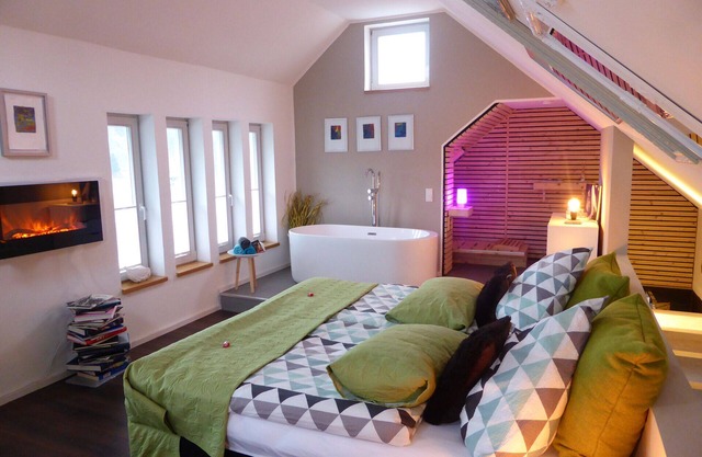 New 84sqm vacation apartment with wellness shower and sauna