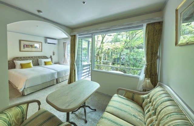 Nonsmoking 2bed suite with sauna 4 people Room only Age limit 10 years and over/Kitasakugun Nagano