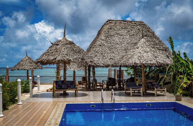 Oceanfront villas resort Zanzibar Islandn