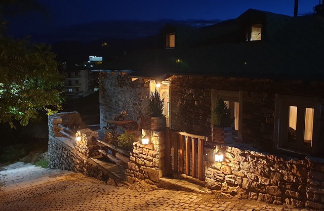 Old stone house in the traditional part of Karpenisi .