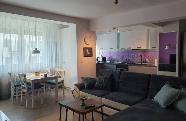 Opera Lavendel. Cozy 1-bedroom with AC & King-Size bed in awesome Timișoara