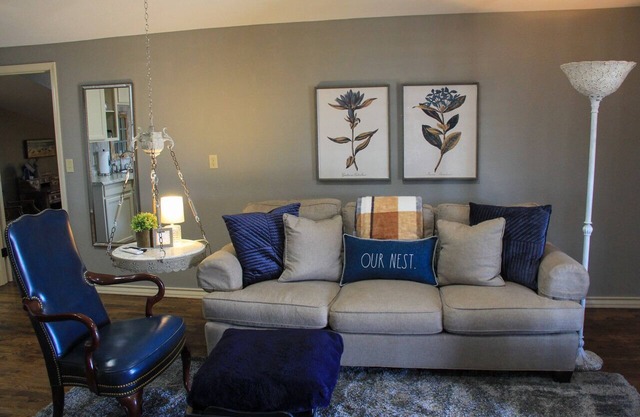 “Our Nest” comfortable and secluded place to rest.