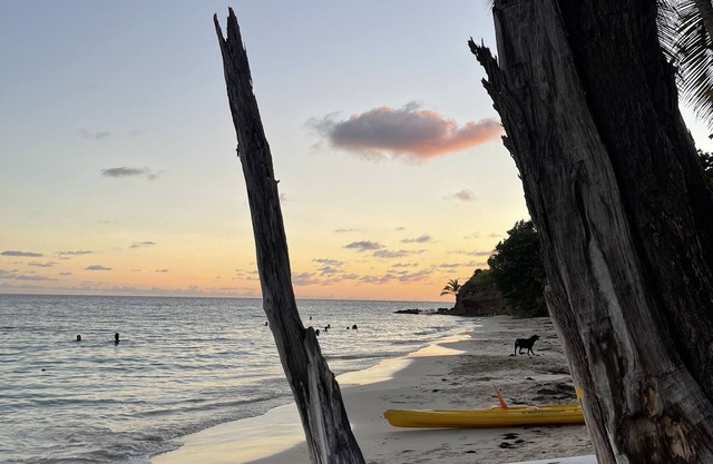 Paradise between sea and sky, with your feet in the water: